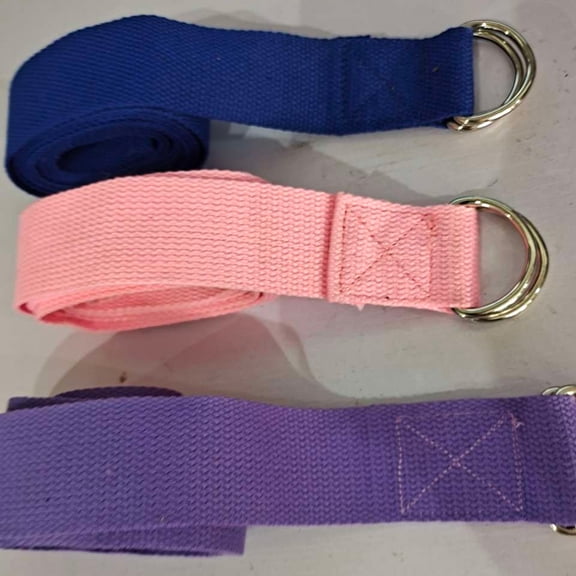 Worgeous 3 Pcs Yoga Tension Belt Accessories Gym Straps for Stretching Fitness