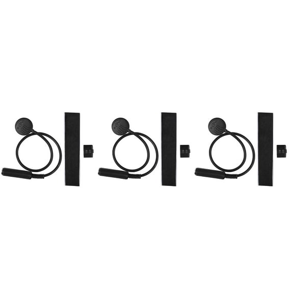 Worgeous 3 Sets Instrument Pickup Reusable Guitar Adhesive Pickup for Performance