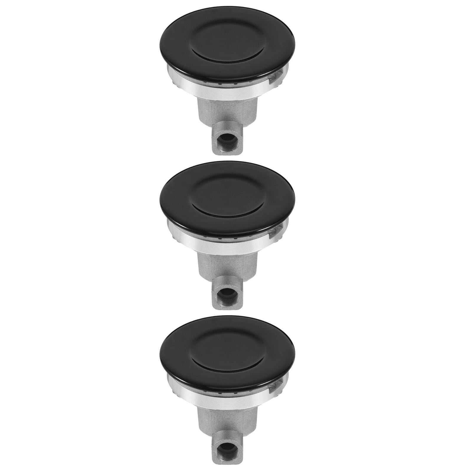Worgeous 3 Sets Of Replacement Gas Burner Covers Gas Stove Accessories Universal Gas Stove Cap Cooker Burner Cap Gas Burner Cap Set Multi-Use Gas Burner Covers