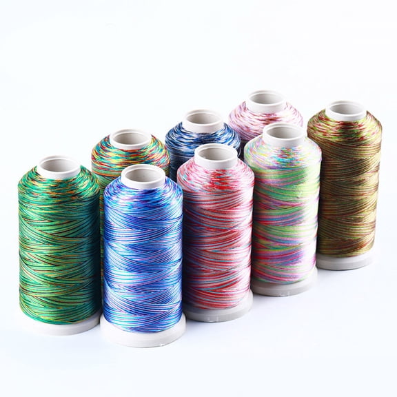 Worgeous 3 Strand Thread Sewing Thread Macrame Cord Tassel Making Material Jewelry Making Cord Ice Silk Thread (Golden)