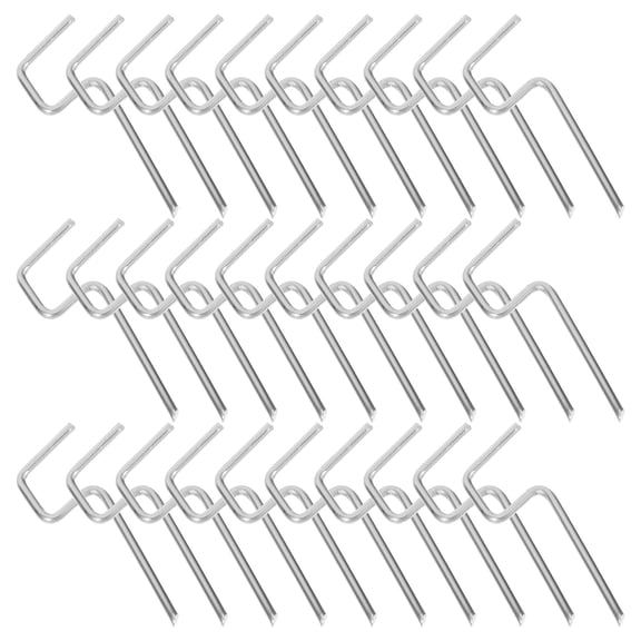 WORGEOUS  30 Pcs Ceiling Hook Clips Hooks for Hanging Heavy Duty Drywall