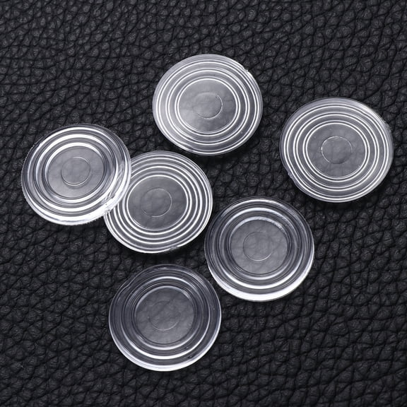 Worgeous  30 Pcs Pad Clear Glass Table Mat Wall Protection Anti-skid