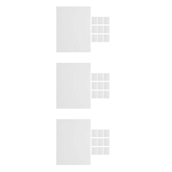 WHAMVOX Worgeous 30 Sheets Wall Repair Papers for Pvc Siding Patch House Fence Parts Hole Repair Supplies and Siding Sheets Accessory