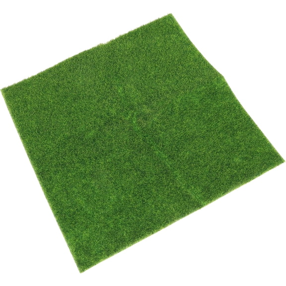 Worgeous  30 X30cm Faux Tiny Fake Greenery Mini Potted Artificial Grass