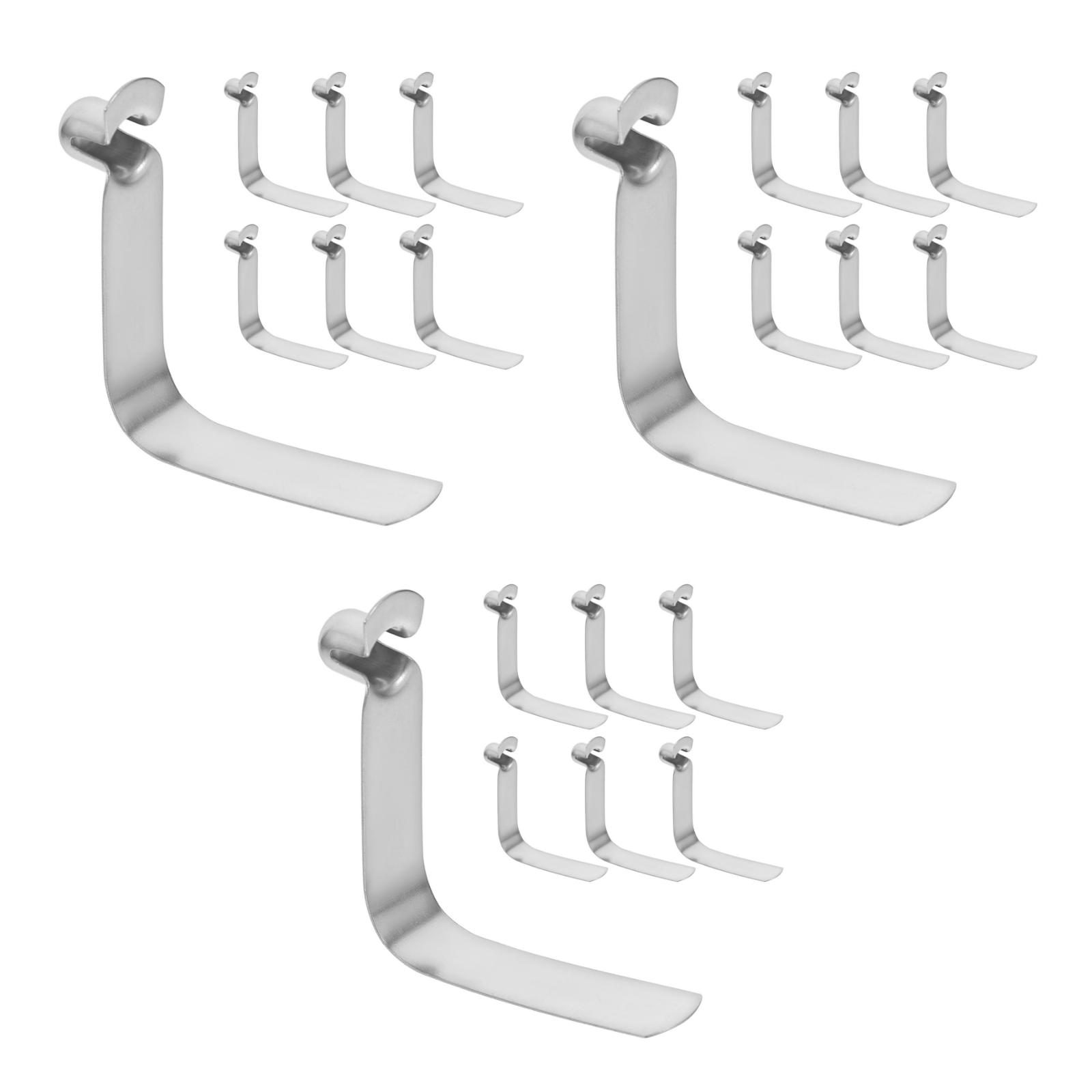 WHAMVOX Hemoton 30 pcs Cow Anti Kick Snap Tube Single Pin Pole Push ...