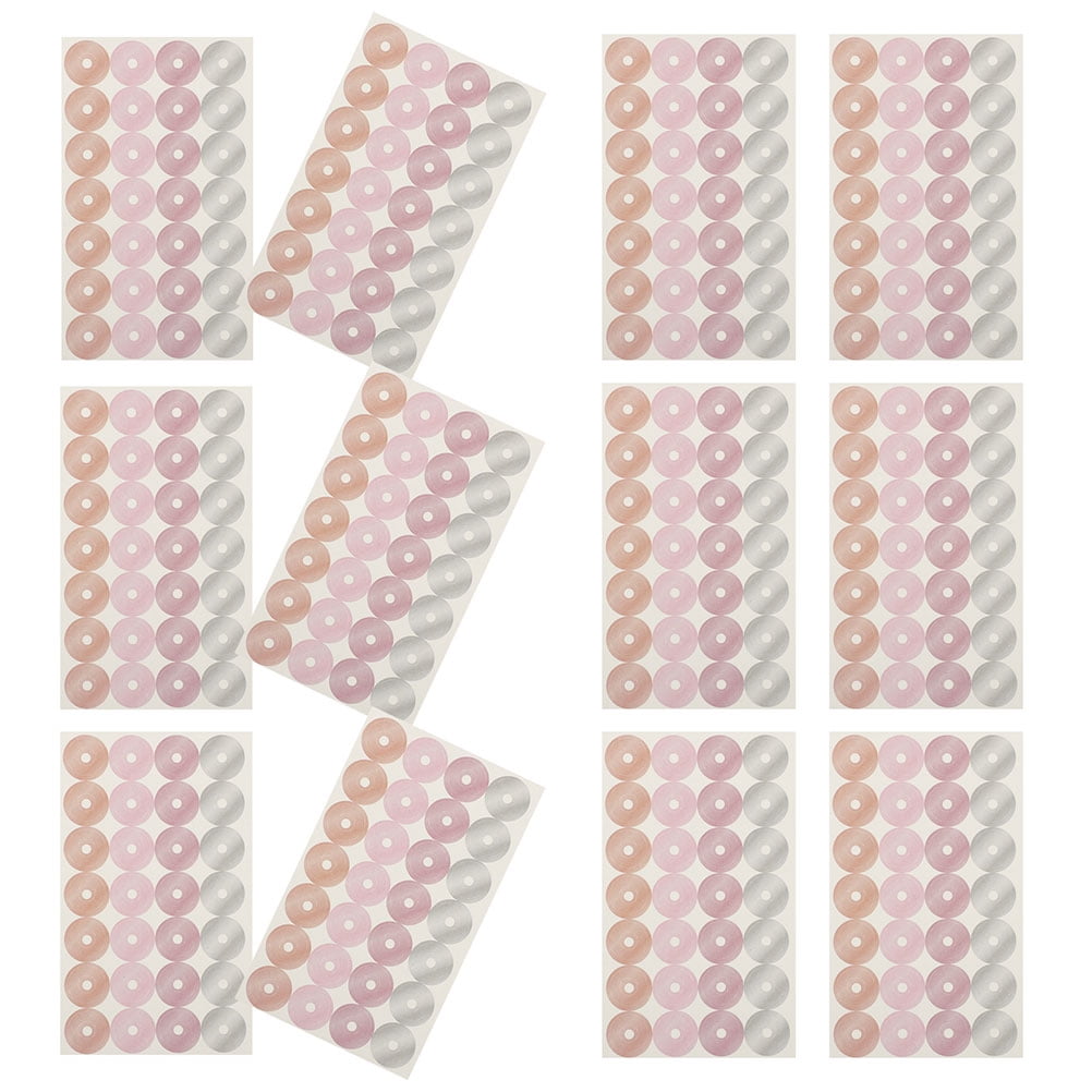 Leinuosen 1000 Pieces Hole Label Loose-Leaf Paper Hole Reinforcement Stickers - View #4