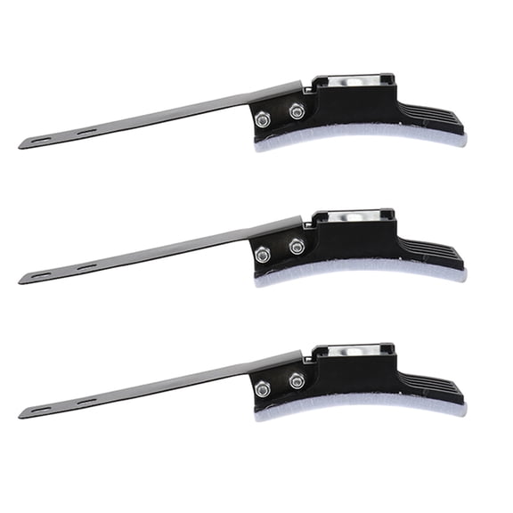 BESTYASH Fitness Bike Brake Blocks 3pcs Black Silent Operation Felt Plastic
