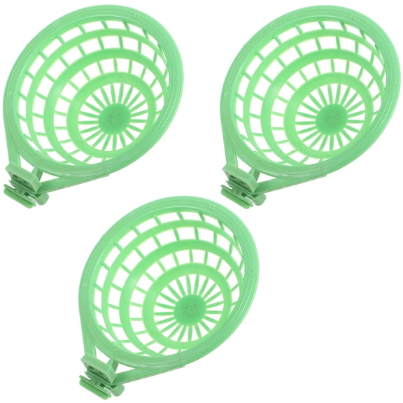 SEWCHICS Pigeon Nesting Bowl Green ABS Plastic 3Pcs 6.5In