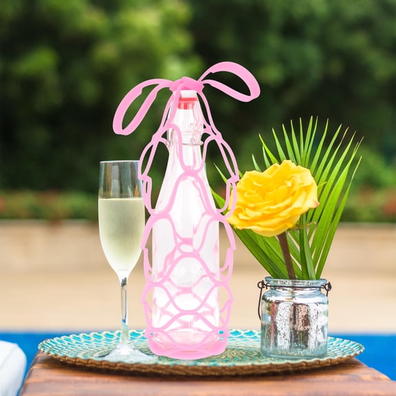 Milisten Hotel Bars Bottle Bag Carrier Wine Bottle Carrying Bag 3Pcs