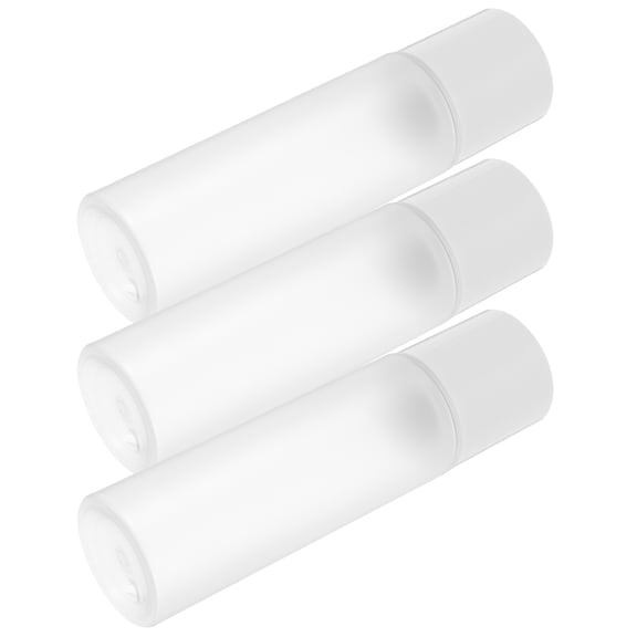 Worgeous 3Pcs Refillable Travel Lotion Bottles Transparent 120Ml For Skincare Products