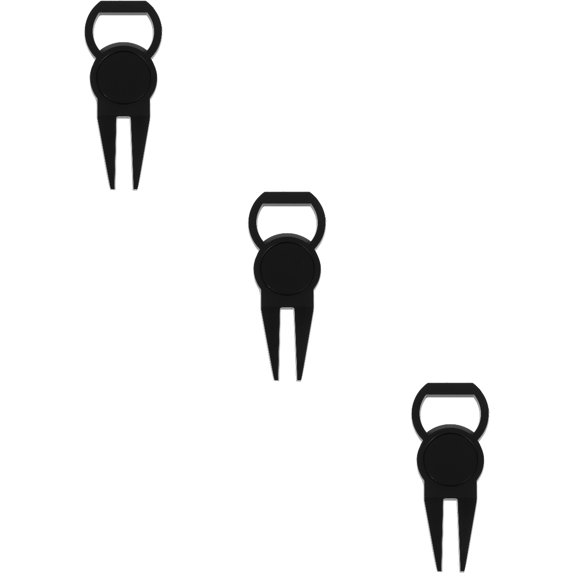 Worgeous 3pcs Golfs Divot Tool Folding Divot Tool Balls Marker Divot Tool Golfs Accessory