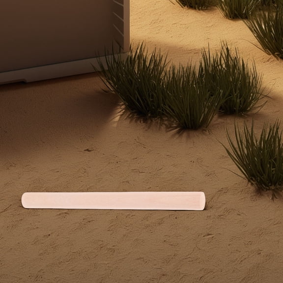 RENACLIPY Wood Hoe Handle Replacement 3pcs for Gardening Farming Agricultural Tools Wide Use