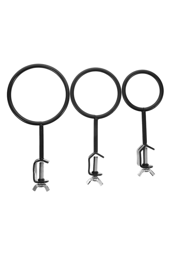 3pcs Versatile Ring Holder Support for Science Lab with Material