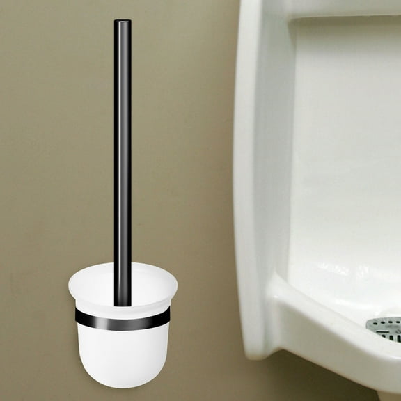 Worgeous 3pcs Toilet Brush Holder Durable Plastic Cleaning Brush Cup For Stylish Bathroom Accessory