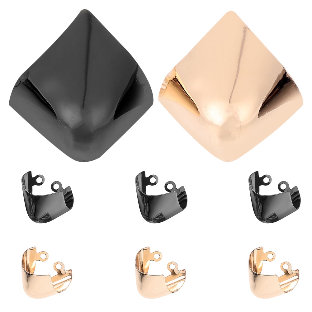Worgeous 4 Pairs High Heels Tip Covers Metal Shoe Cap Protector for ...