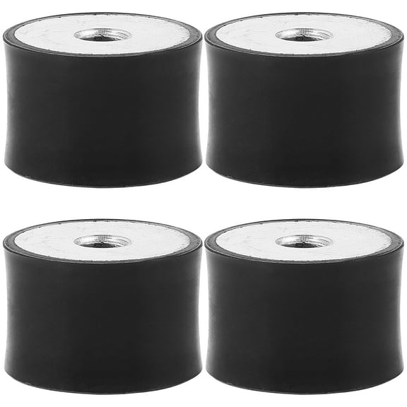 Worgeous 4 Pcs Air Compressor Vibration Isolators Anti Pad Car Pump Rear Shocks