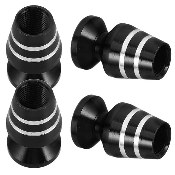 Worgeous 4 Pcs Aluminum Alloy Tire Stem Valve Caps Wine Cup Shape Wheel Valve Stem Covers Dustproof Tire Cap For Cars Motorcycles Trucks Suvs And Bikes