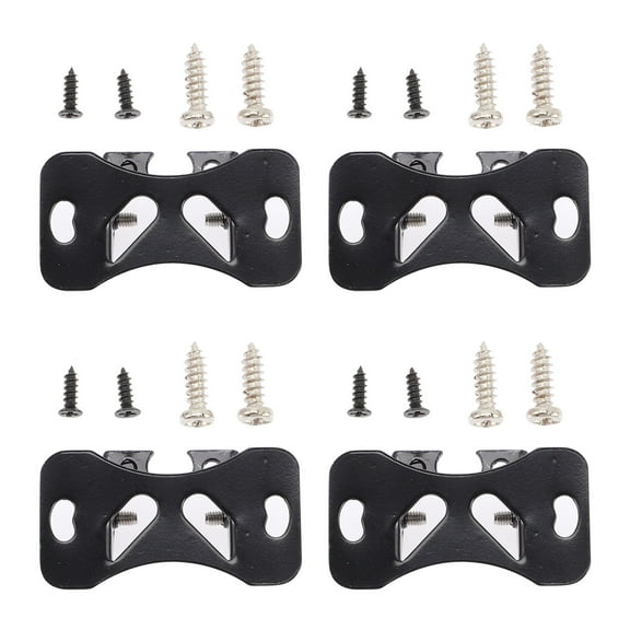 Worgeous 4 Pcs Camera Mount Backup for Car Rear Rearview Mirror Brackets Black