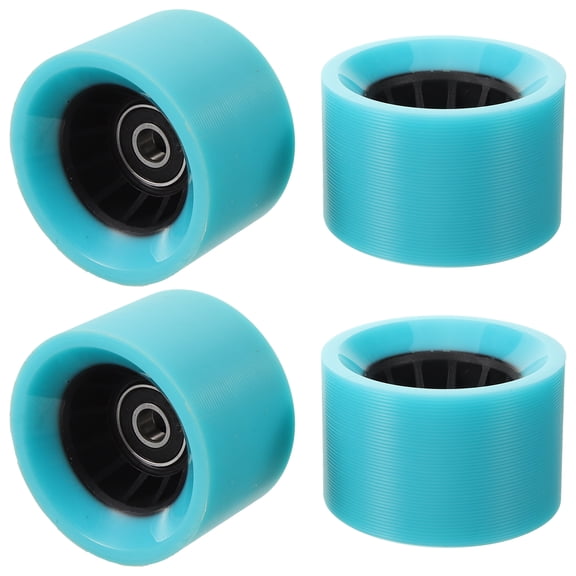 Worgeous 4 Pcs Caster Wheels Luggage Replacement Roller Skates