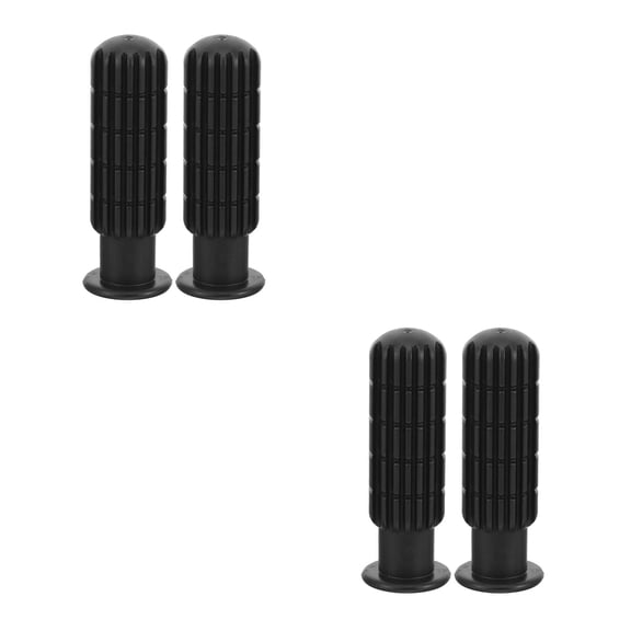 WHAMVOX Hemoton 4 Pcs Foosball Plastic Handles with Comfortable Grip Replacement Parts for Table Soccer Football Handles