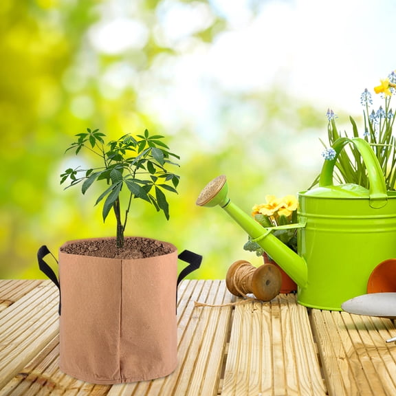 SWETRACE Plant Grow Bags Non-Woven Fabric 4Pcs 9.8In