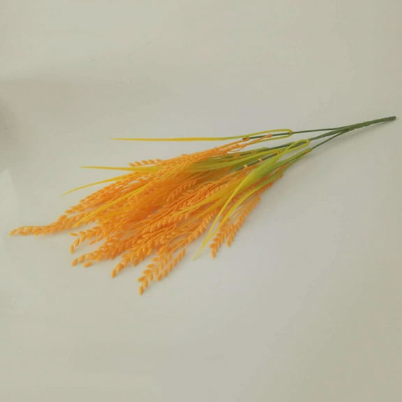 Worgeous 4 Pcs Simulated Rice Artificial Plants Garden Decor