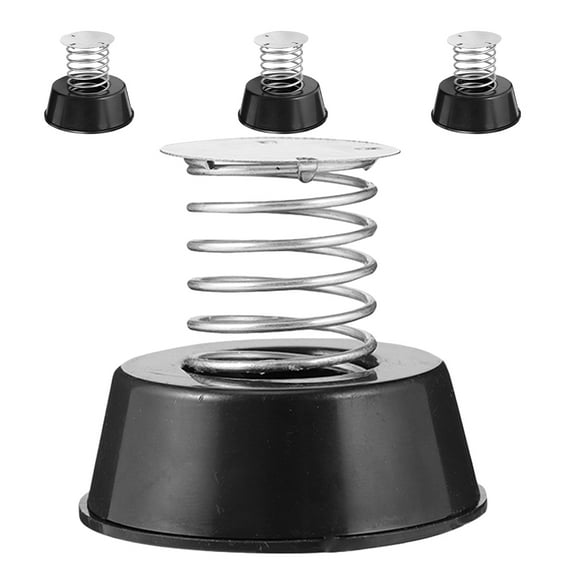 Worgeous Car Dashboard Spring Toy Shaking Head Doll Spring Base Black 1.97X1.97X1.97in