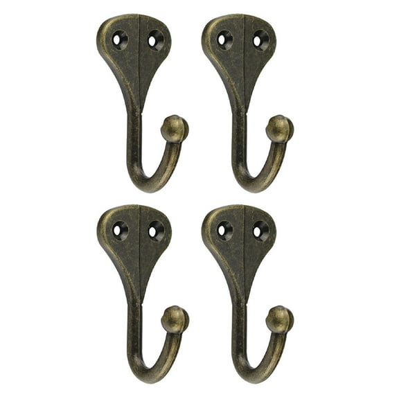 RENACLIPY 4Pcs Small Replaceable Hat Hangers Multi Purpose Wall Hooks for Bedroom and Office