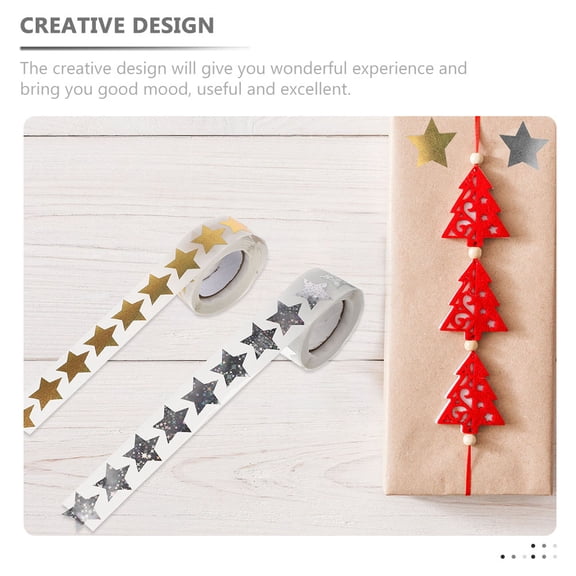 Worgeous 4 Rolls Reward Stickers for Students Holographic