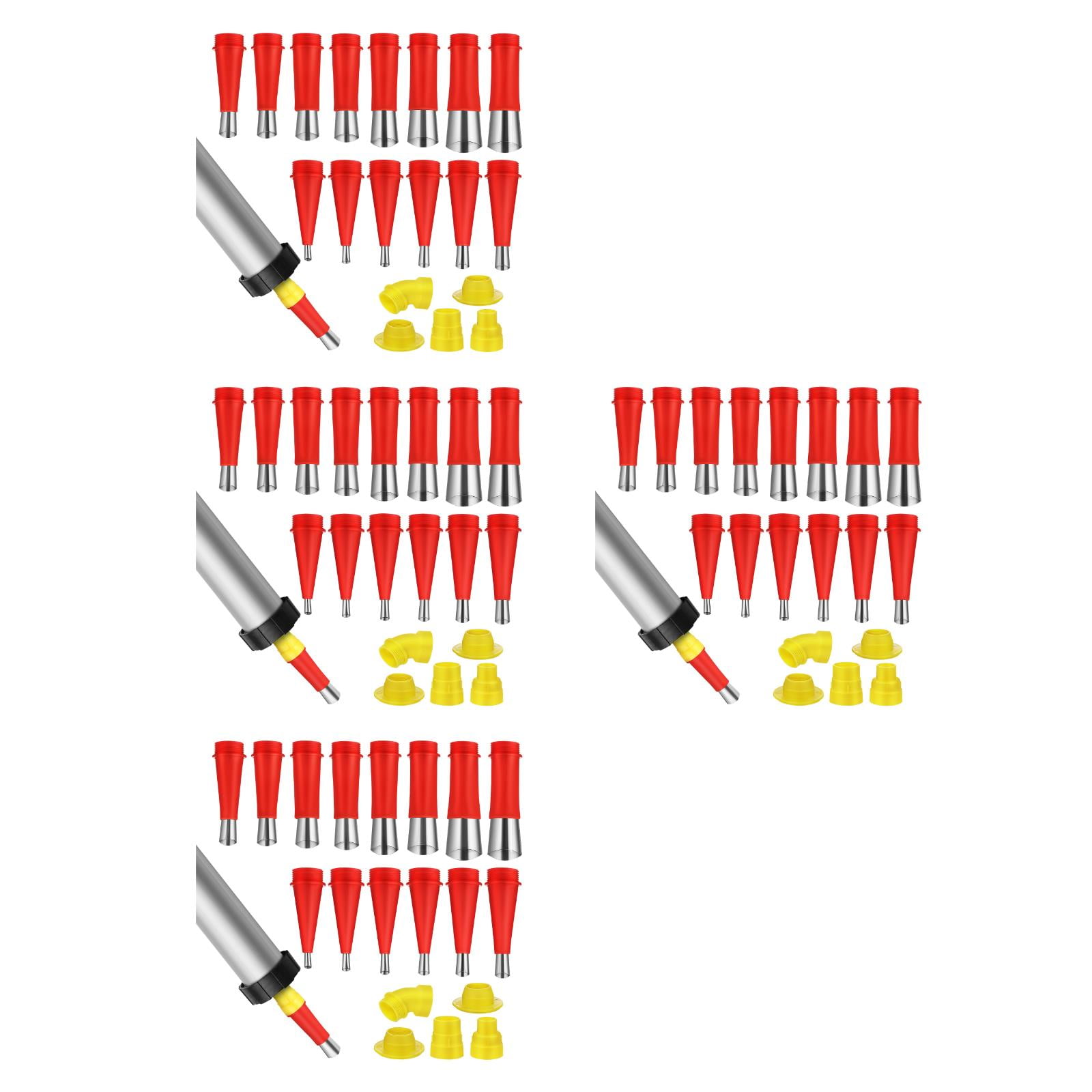 Worgeous 4 Sets Caulking Nozzle Caulking Applicator Tips Replacement ...