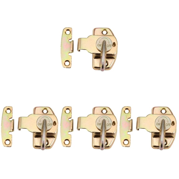 Worgeous 4 Sets  Table Leaf Latch Training Table Buckle Conference Table Buckle Latch Hardware