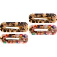 thumbnail image 1 of Worgeous 4 pcs Barrettes Girls Headwear Hair Clips Hair Styling Accessories for Girls Kids, 1 of 8