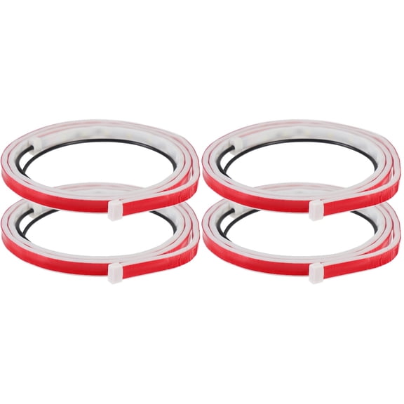 Worgeous 4 pcs Car Door Opening Anti-Collision Warning Lamp Warning Streamer Light Bar