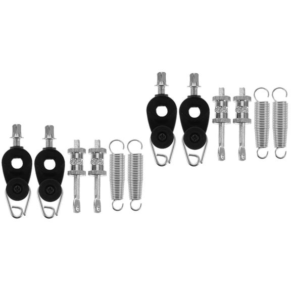 Luxshiny Heavy-Duty Metal Foot Pedal Spring Cam for Percussion Drums Easy Setup and Precise Adjustment
