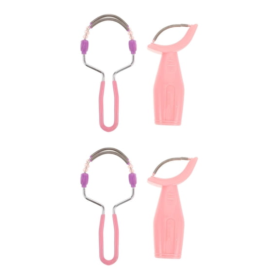 Worgeous 4 pcs Manual Epilator Face Hair Remover Portable Hair Removal Tool Spring Hair Remover Women Beauty Tool Hair Removal Device For Face Beauty Tools