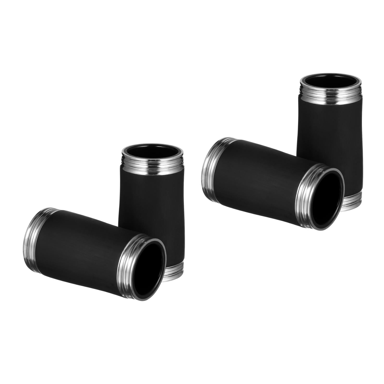 Luxshiny Clarinet Tuning Tube, Professional Metal Pitch, Compact for Instruments, Black