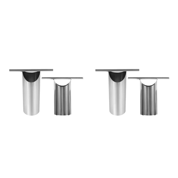 WHAMVOX Raindrops 4 pcs Melon Opener Cutter Column Watermelon Punching Tool Stainless Steel Watermelon Accessories Gadget