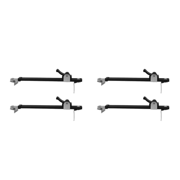 Worgeous 4 pcs  Window Safety Lock Window Restrictor Retractable Window Stopper Window Stop Window Security Lock Sliding Window Safety Lock For Home Office