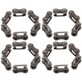 thumbnail image 1 of Worgeous 40 Pcs Bicycle Chain Buckle 2.10X1.00X0.80CM Dark Brown, 1 of 1