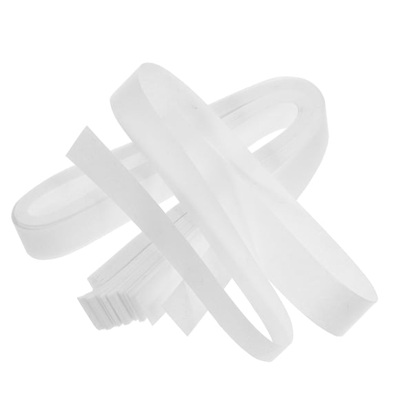 Worgeous  40 Pcs Convenient Money Straps Cash Blank White Banknotes Bands for Hanging