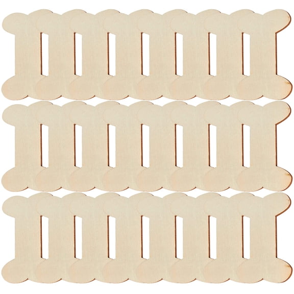 Worgeous 40 Pcs Paper Dog Bone Toys Basket for Interactive Play and Boredom Relief for Pets and Children