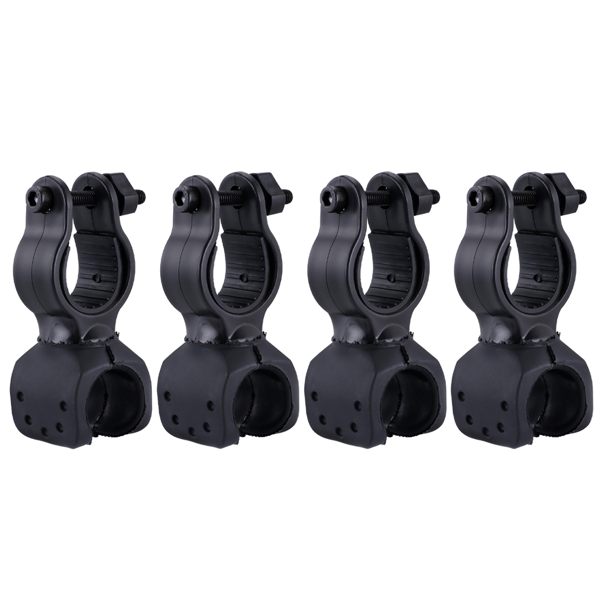 Mag Lite Flashlight Clips For D-Size Mounts – Steel With Nylon Coating (Free Shipping)