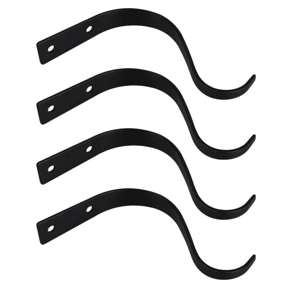 Worgeous 4Pcs Non-deforming S-Shape Hooks for Garden Tools Holiday Decorations