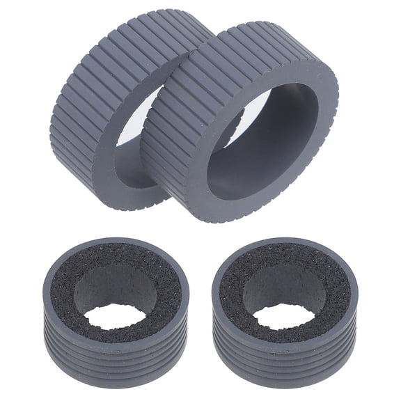 HOOWIFFY Scanner Parts Kit with Roller Paper Separation for Office Use, 4 Pieces Replacement Accessories