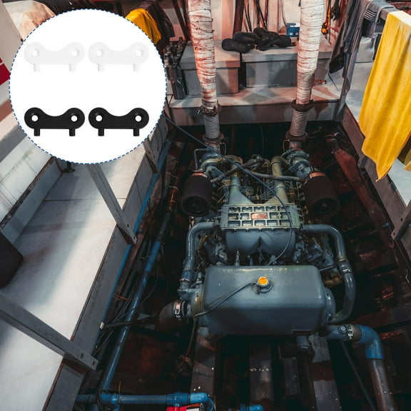 Worgeous 4pcs Boat Gas Caps Key Plastic Gas Key Tank Wrench