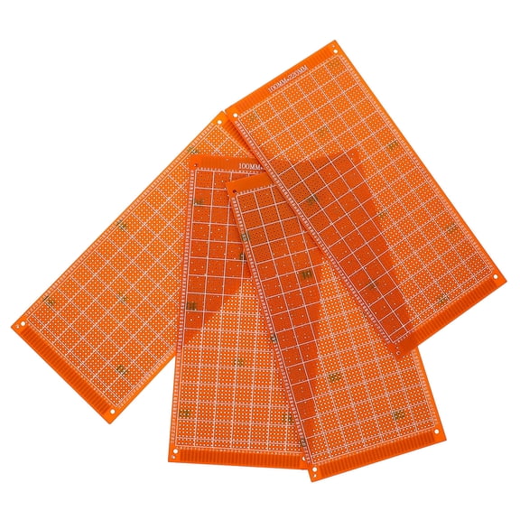Worgeous 4pcs Circuit Boards PCB Boards for Diy Electronic Projects Prototyping Soldering
