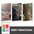 thumbnail image 1 of RENACLIPY 4Pcs Assorted Color Nylon Drawstring Backpack Lightweight Foldable Travel Gym Bag, 1 of 8