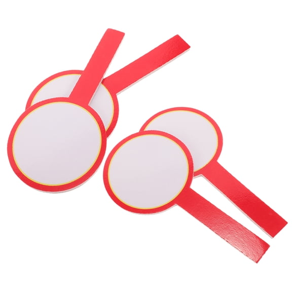 SKISUNO Interactive Whiteboard for Judges Red Plastic 4Pcs