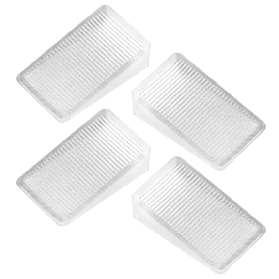 Worgeous 4pcs Furniture Shims Leveling Wedges for Table and Sofa