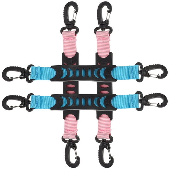 Worgeous 4pcs Handing Rope Shoes Hook Belt Roller Skates Hanging Rope Skates Portable Boot Carrier Strap Lightweight Durable For Ice Skates